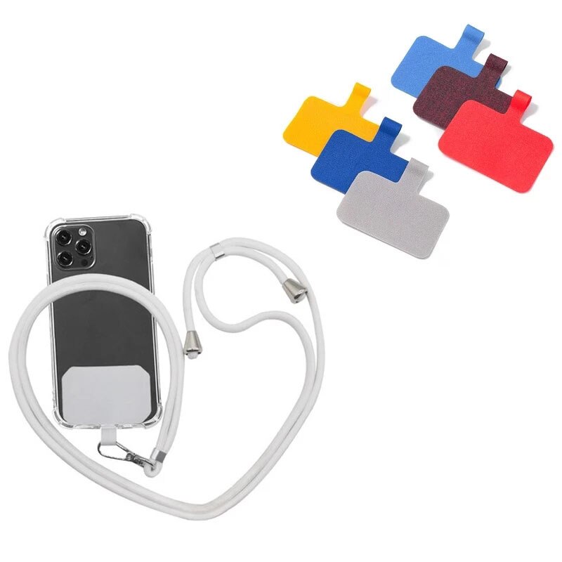 Telefoon Lanyard Verstelbare Afneembare Nekkoord Lanyard Strap Mobiele Telefoon Strap Universele Crossbody Nylon Patch Telefoon Lanyards
