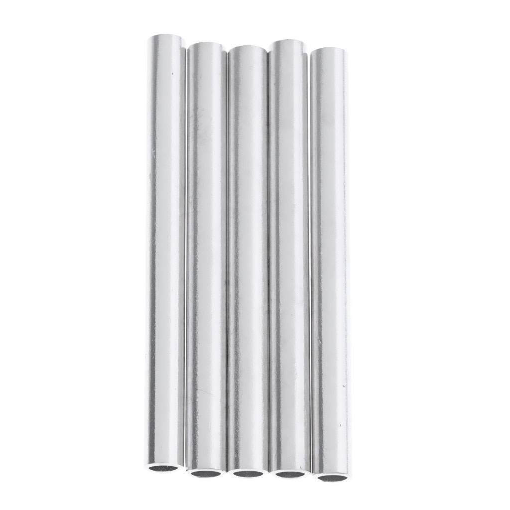 Magideal 5 Stuks Lichtgewicht Aluminium Tentstok Reparatie Spalk Accessoires Voor Outdoor Camping Wandelen Travell Accessoires
