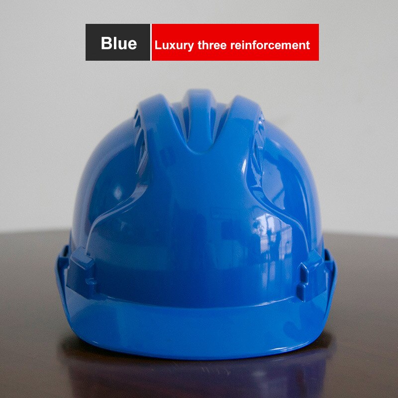 Abs konstruktion sikkerhedshjelme elektroteknik hjelm arbejdsbeskyttelseshjelm mænd kvinder arbejdshætte: Blå