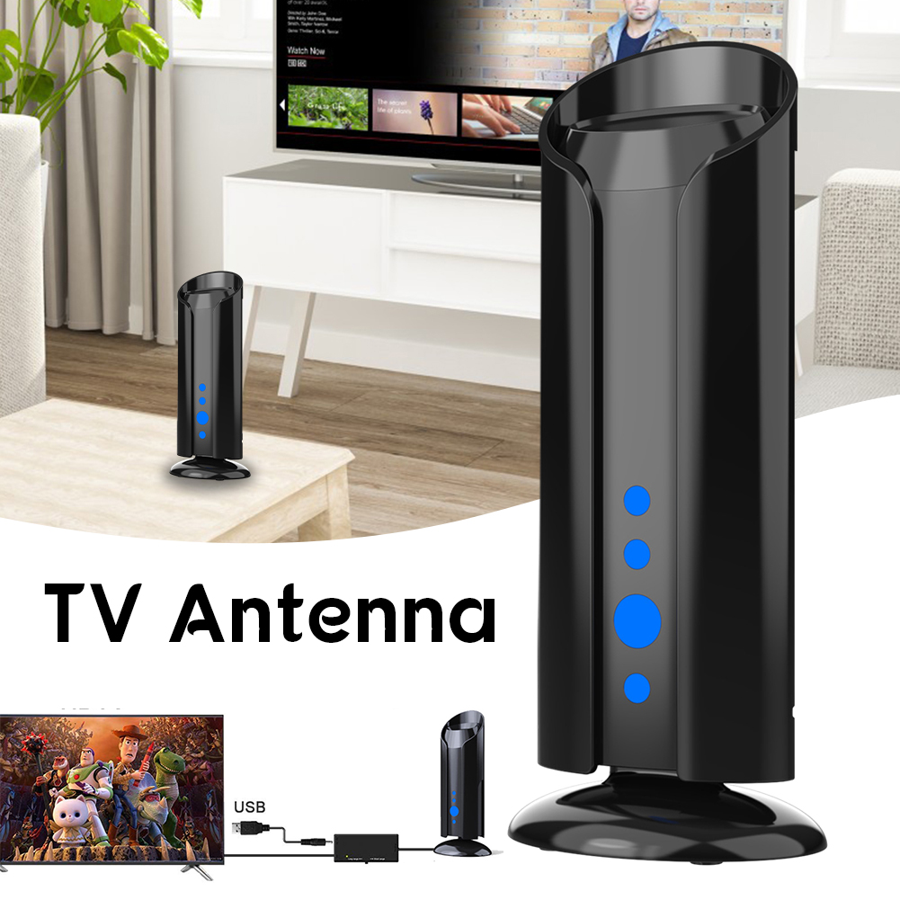 Powerful Indoor/Outdoor TV Antenna High-Gain Digital Antenna Signal Amplifier Indoor Outdoor Available