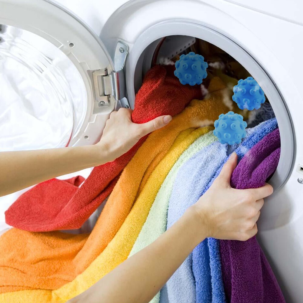 Wrinkle Remover Ball Clothes Dryer Ball Fabric Softener Laundry Washing Wrinkle Releasing Washing Drye Balls for Washing Machine
