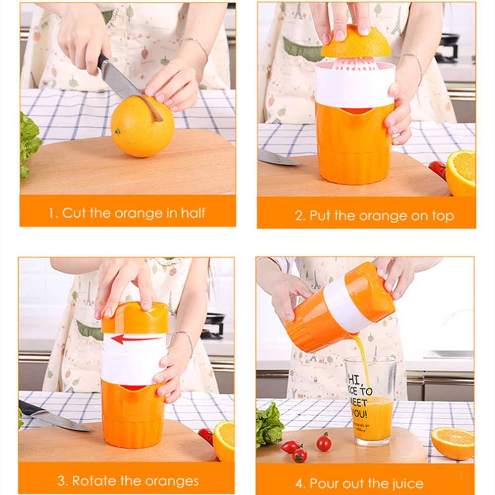 Juicepresse frugtjuicer mini frugtpresser til citrus appelsin citron bærbar juicer maskine husstand