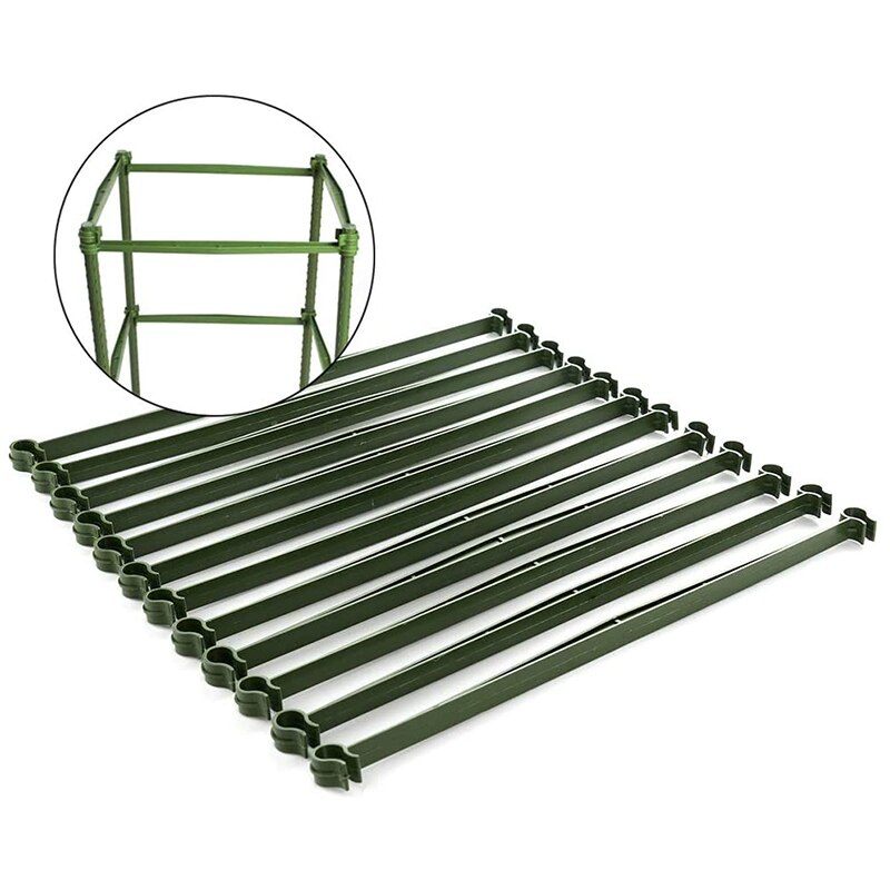 36 stk tomatbure , 11.8 tommer udvideligt gitterstik til enhver plantebunke med 11 mm diameter, til klatreplanter