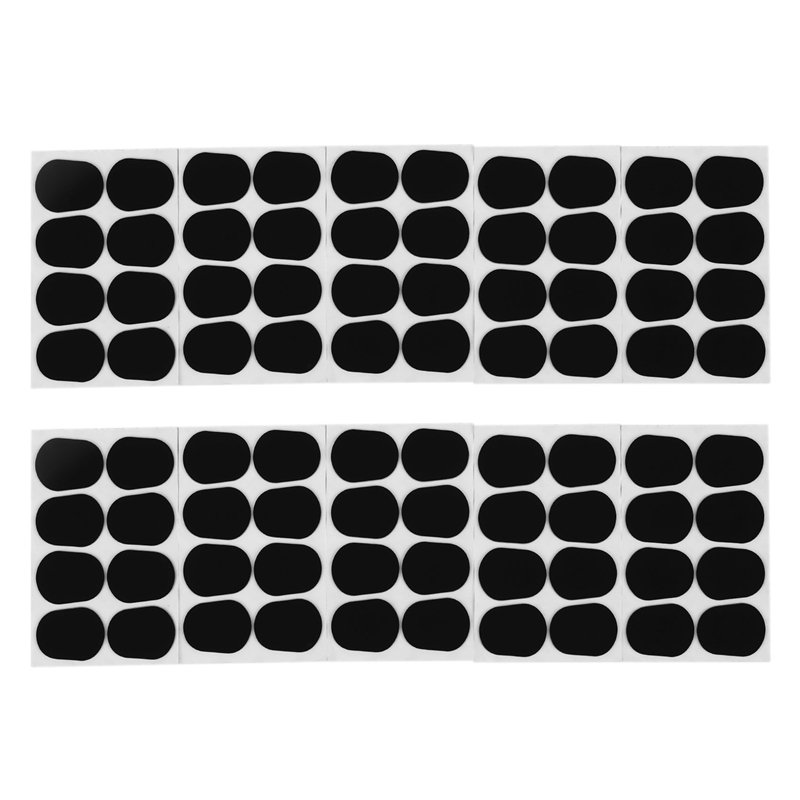 80 pcs sax mouthpiece cushions, , 0,8mm tenor/alto clarinet & saxophone mouthpiece patches/pads: Default Title
