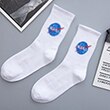 Vrouwen grappige halajuku humor woord sokken hakken sokken hiphop straat skateboard basketbal sokken unisex crew: 4