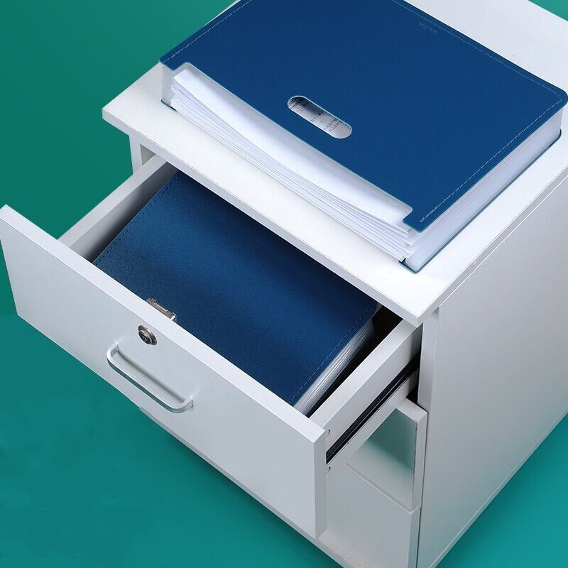 MINKYS Large Capacity A4 Expanding File Folder Bag 13 Layers Document File Bag Organizer Holder Free Label Office Stationery