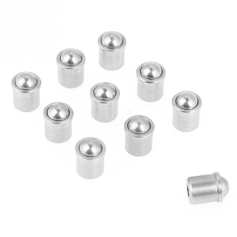 10Pcs/Lot 304 Stainless Steel Ball Plunger Push Fit Ball Spring Ball Plungers 6*7mm Body Accessories Set Tool Kit