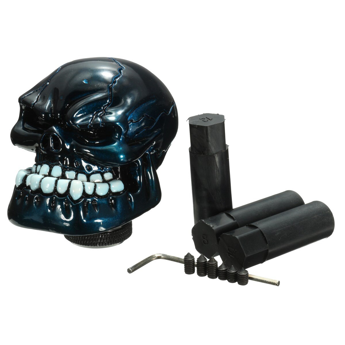 Palanca de cambios Universal con de calavera para coche, camión, Manua, perilla de palanca de cambios