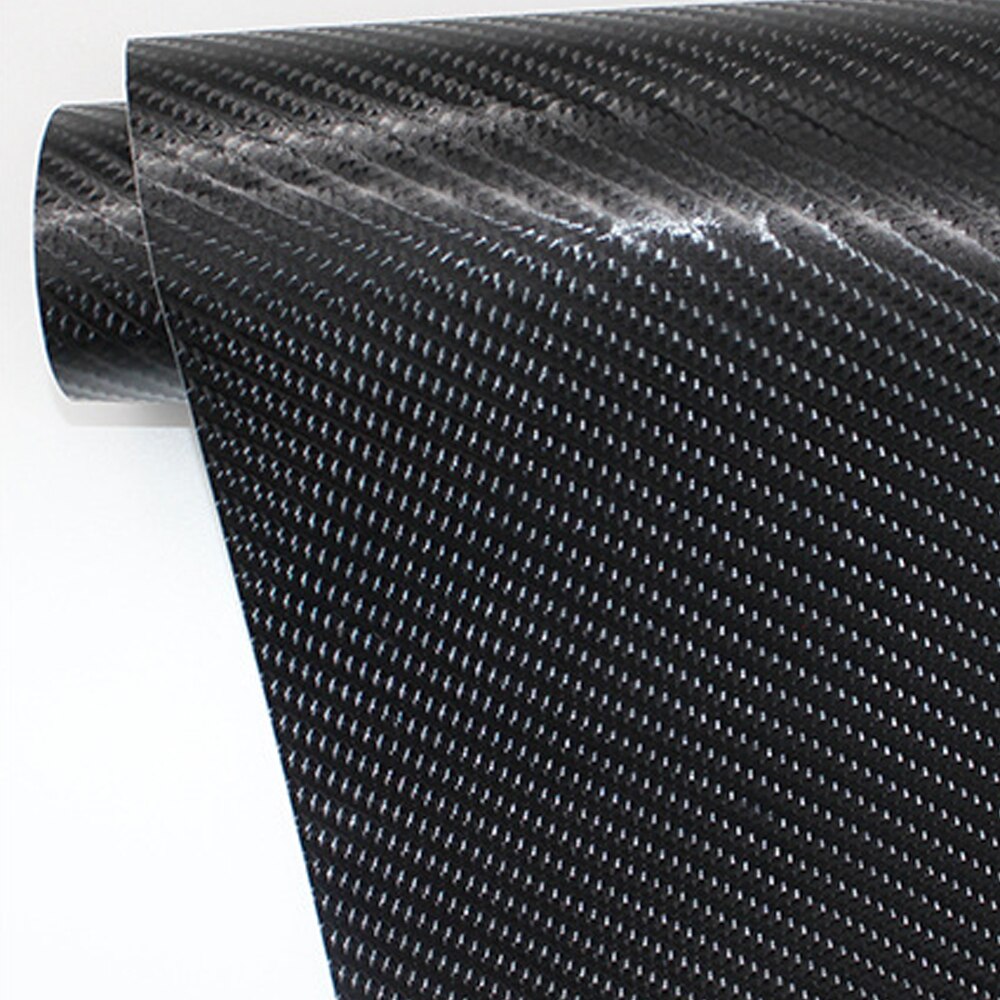 30Cm * 150Cm 7D Carbon Fiber Vinyl Auto Wrap Sheet Roll Film Auto Stickers Decals Motorfiets Auto Styling accessoires Automobiles