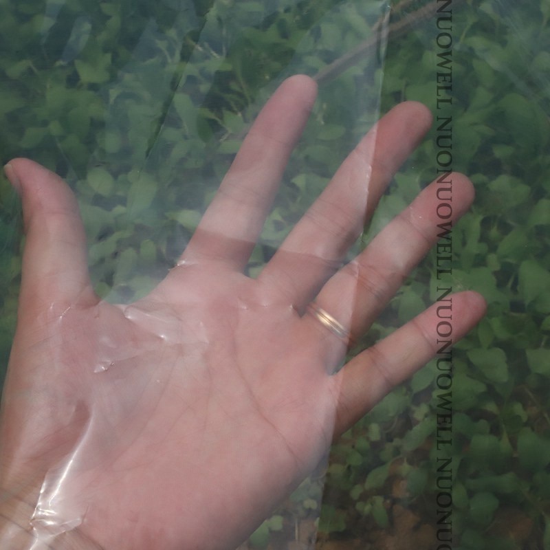 0.12mm fortykning landbrugs plast drivhus film gårdafgrøder vegetabilske haven beskyttende film bredde :2m ~ 12m