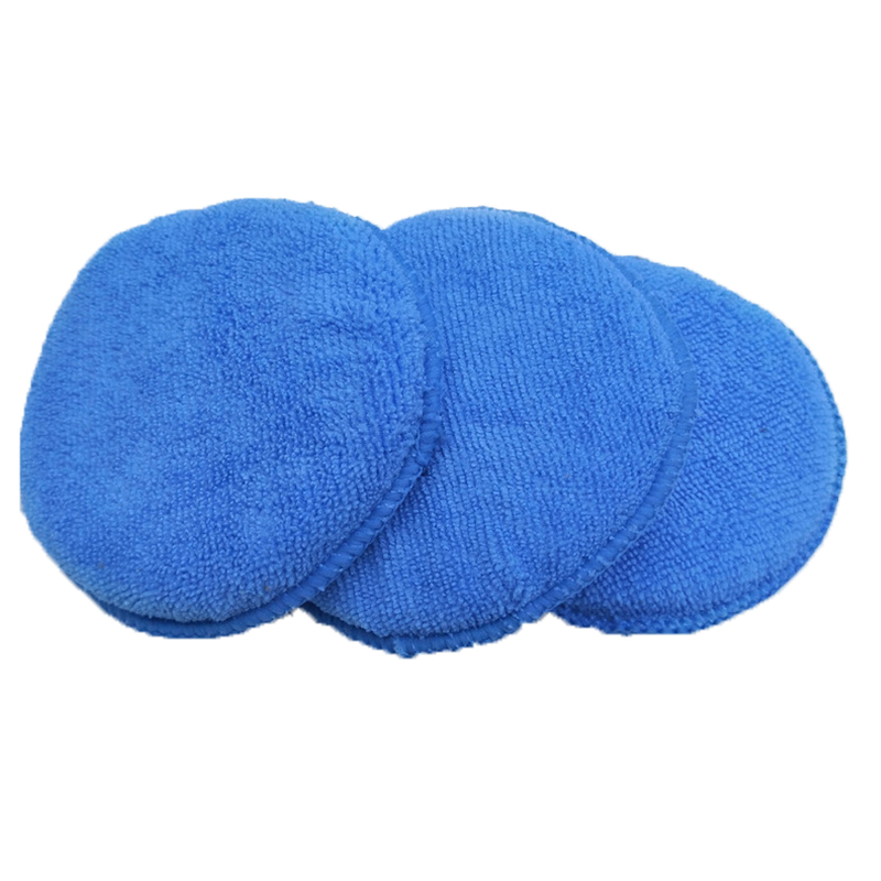 1/5/10 Stuks Speciaal Voor Wasstraat Zorg Polish Schuim Spons Zachte Microfiber Auto Wax Applicator Pad polijsten Spons Toepassen Verwijderen Wax