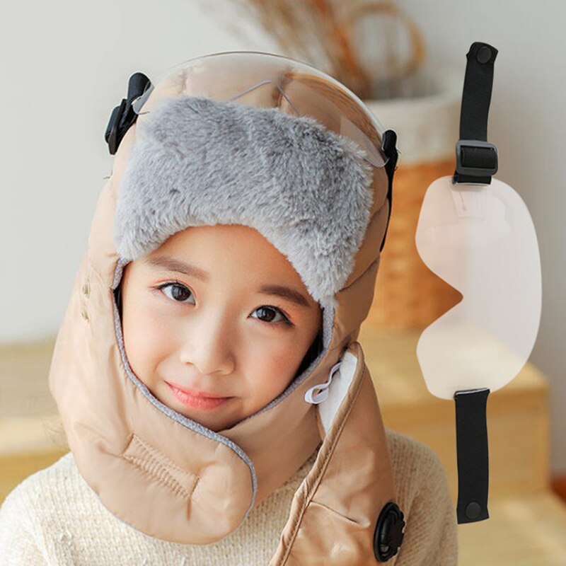 Women Neck Guard Leifeng Hat Outdoor Ski Windproof Winter Warm Earflap Unisex Face Scarf Snow Thick Windproof Riding Waterproof: YWAC1578-KK