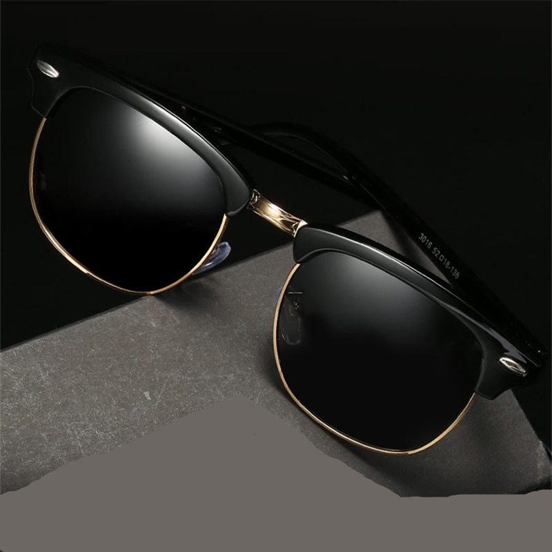 ASOUZ oval men's sunglasses UV400 classic retro brand ladies glasses UV400 driving sunglasses