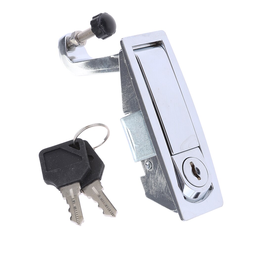 1 Pc Chrome Compressie Klink Lever Lock Voor Paardentrailer Trailers Locker Deuren