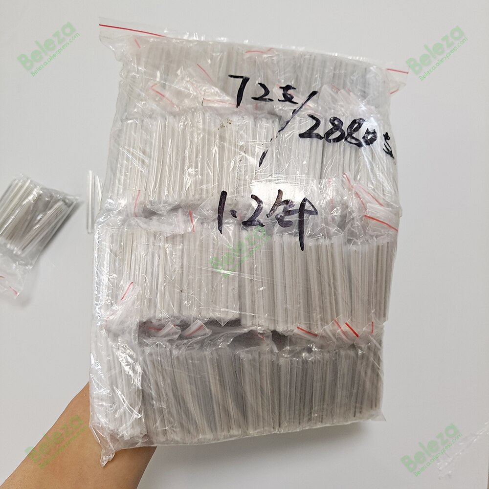 1000pcs/lot 45*1.0/1.2mm 60x5.5mm 1pin/2pins Smoove Fiber Optic Splice Protector Tubo bare Fiber Heat Shrinkable Tube Sleeves