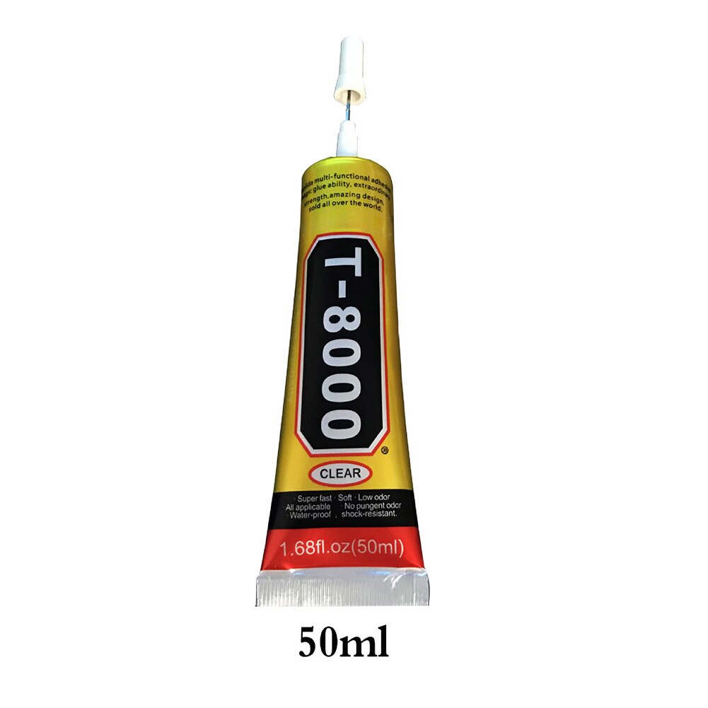 15/25/50/110ML E6000/E7000/T7000/T8000 Glue DIY Crystals Jewellery Tool Glue Strength Adhesive Liquid Glue For Craft Work Making: T8000 50ML