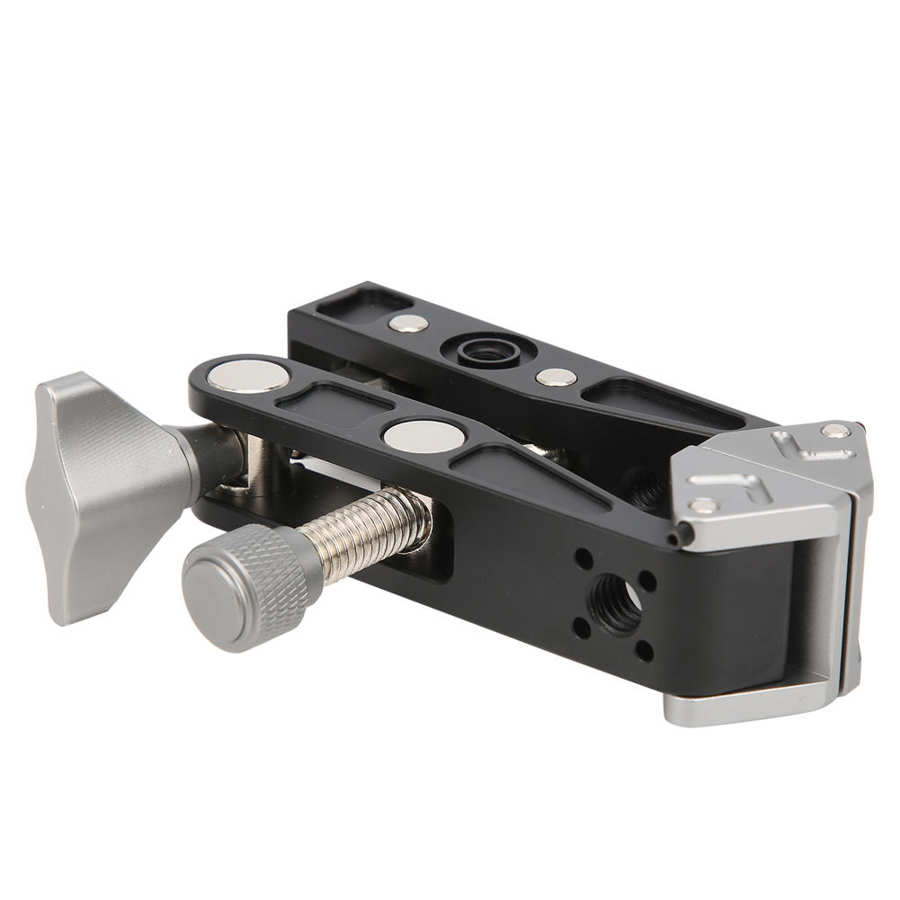 Trípode con cabeza de cangrejo para fotografía, superabrazadera multifuncional para viaje al aire libre, Clip fijo portátil, cabeza de cardán
