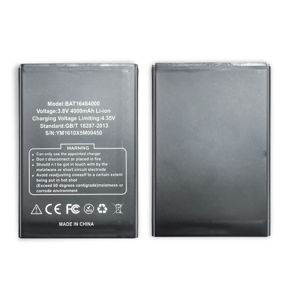 For DOOGEE X5 MAX X5max Pro 4000mAh Mobile Phone Battery For DOOGEE X5 MAX X5max Pro Battery BAT16484000