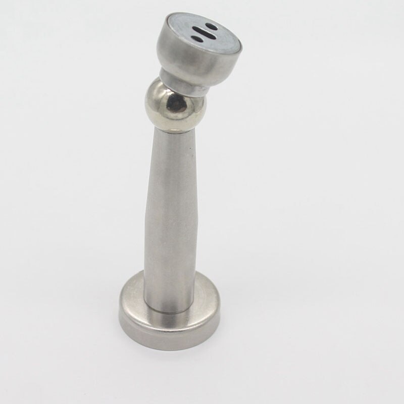 Rvs Magnetische Verlengd Deurstopper Geborsteld Deur Houder Catcher Muur Floor Montage 147 Mm Hoogte