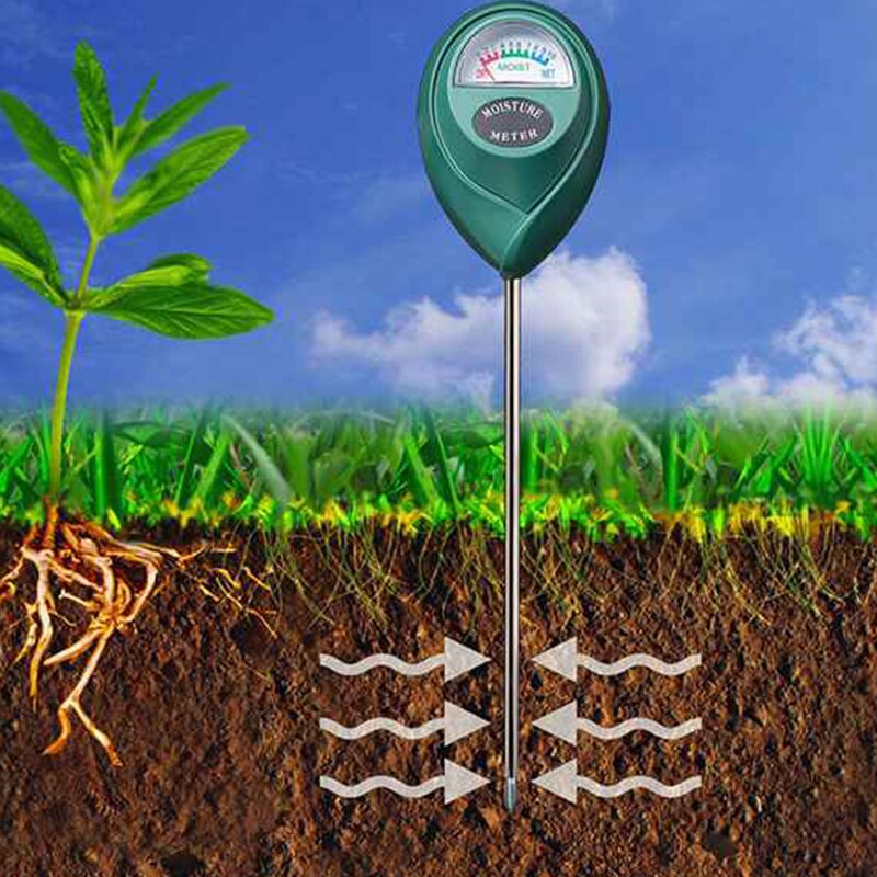 Bodem Tester Vocht Sensor Meter, Hygrometer Vocht Sensor Voor Tuin, Boerderij, Gazon Planten Indoor Outdoor 2 Pack