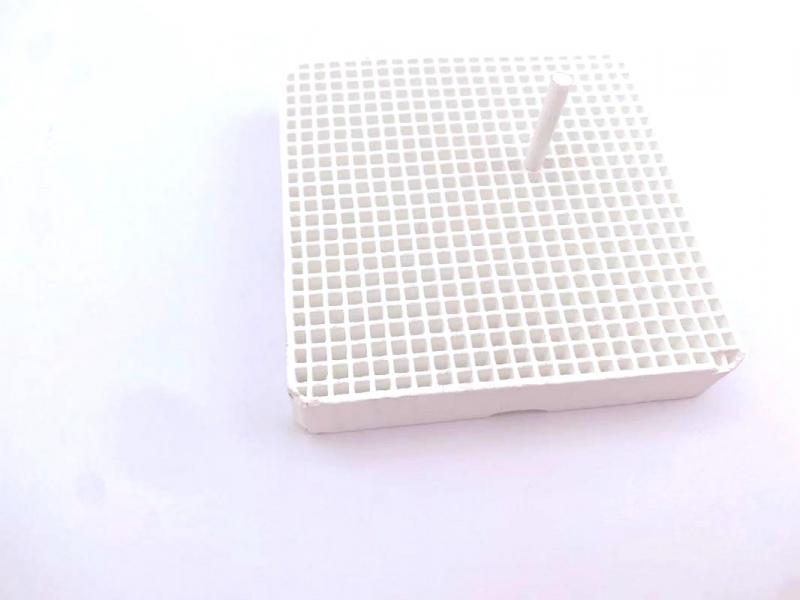 Alumina Ceramic Soldering Plate With Holes Jeweler Pin Welding Tool
