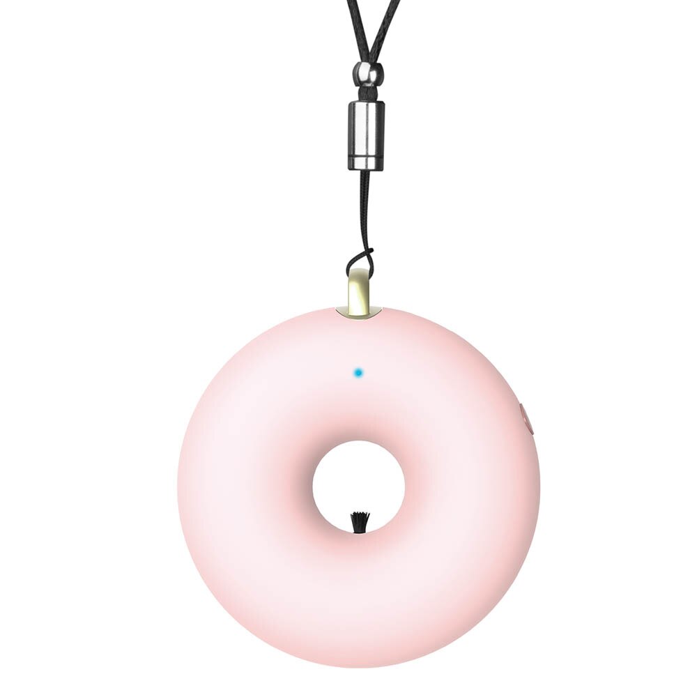 Negativ-ionen-luftreiniger Auto USB Ionisator Luft Frischer Reiniger Persönliche Ionisator Halskette Negative Ionen Ozon Für Erwachsene Kinder: pink