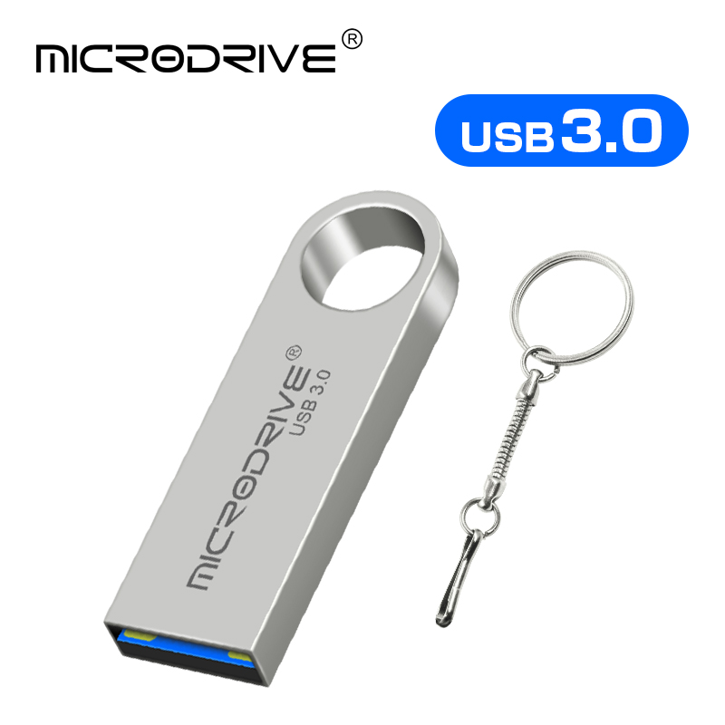 High-Speed USB 3.0 Flash Drive 128GB ,Portable Memory Stick,Plug & Play,Compatible with PC/Mac/Laptop: Silver / 64 GB