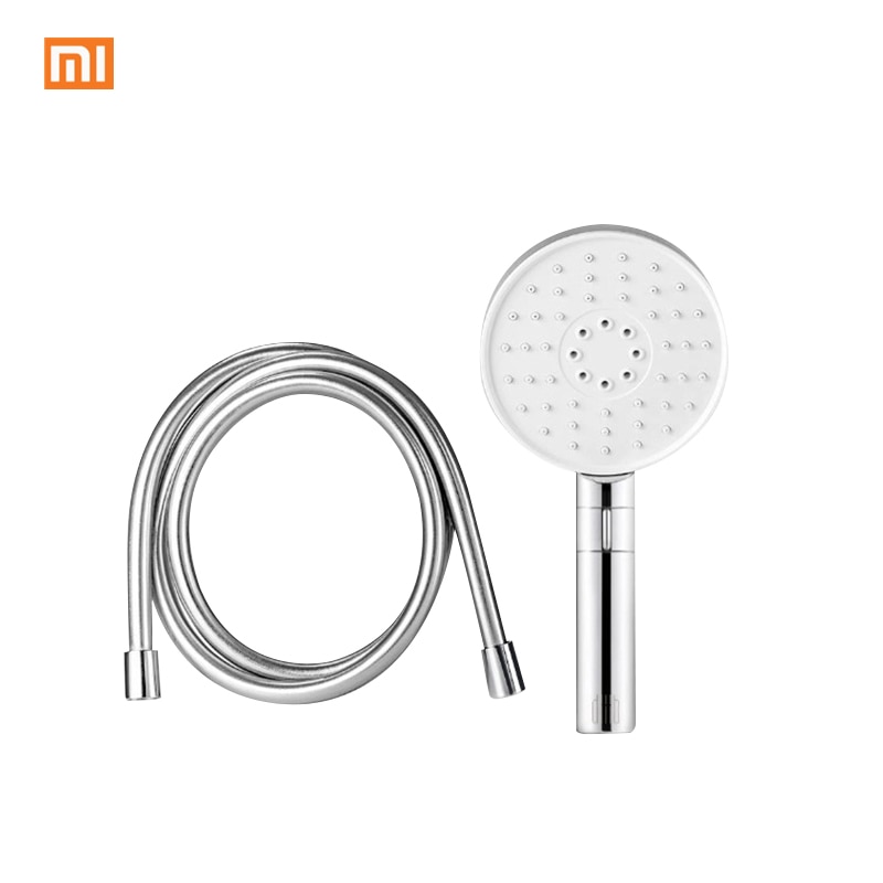 Original Xiaomi Mijia 3 Mode Bathroom Handheld Shower Set 360 Degree 120mm 53 Water Hole PVC Matel Powerful Massage Shower Head