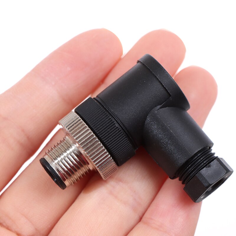 M12 Waterdichte Sensor Connector Male & Female Plug 8 Pin Draad Connector