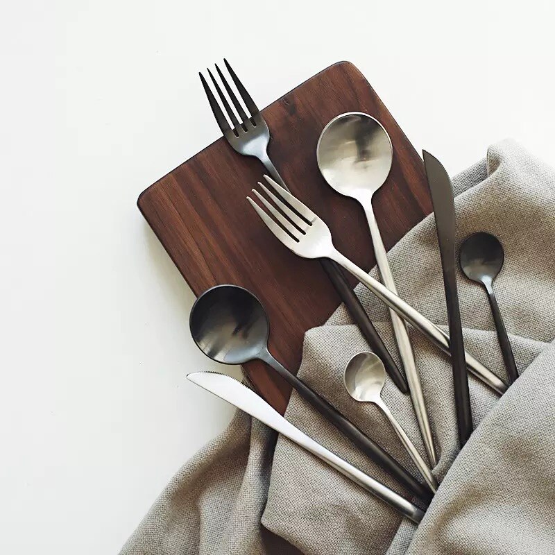 Diner Set Bestek Messen Vorken Lepels Wester Keuken Servies Roestvrij Staal Thuis Party Westerse Voedsel Servies Set