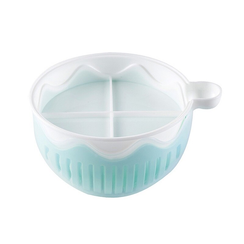 Kitchen fruit Salad Cut Vegetable Storage Box Filter Bowl Wavy Vegetable And Fruit Salad Maker Kitchen Gadget