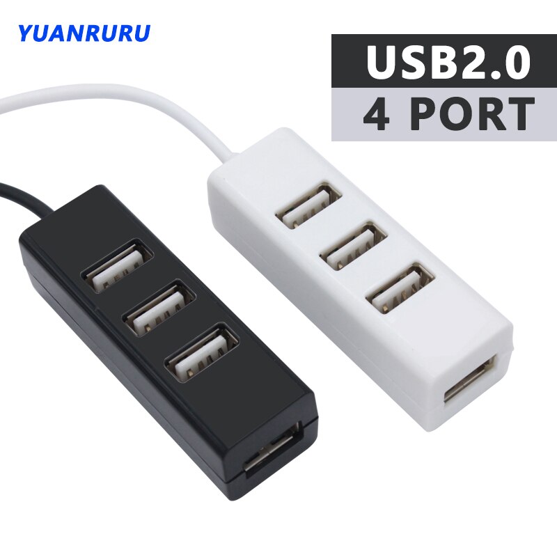 Usb 2.0 Hub Usb Hub 2.0 Multi Usb Splitter Hub 4 Poort Meerdere Expander 2.0 Usb Hub Voor Pc Laptop macbook Computer