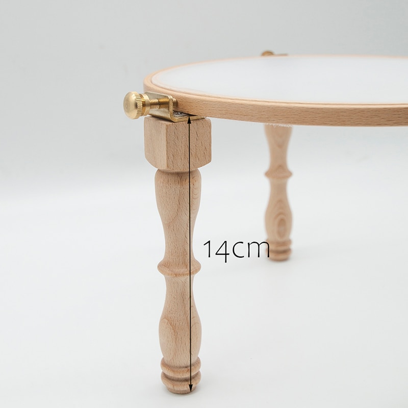 1pcs Embroidery Hoop Stand Leg DIY Handmade Cross Stitch Hoop Embroidery Ring Frame Portable Embroidery Tools