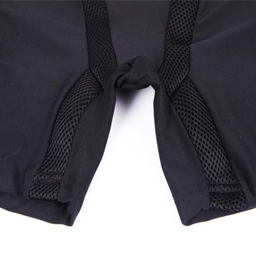 Unisex Polyester Motorcycle Snowboard Protection Ski Protective Hip Butt Padded Shorts Cycling Clothing Black Breathable Shorts