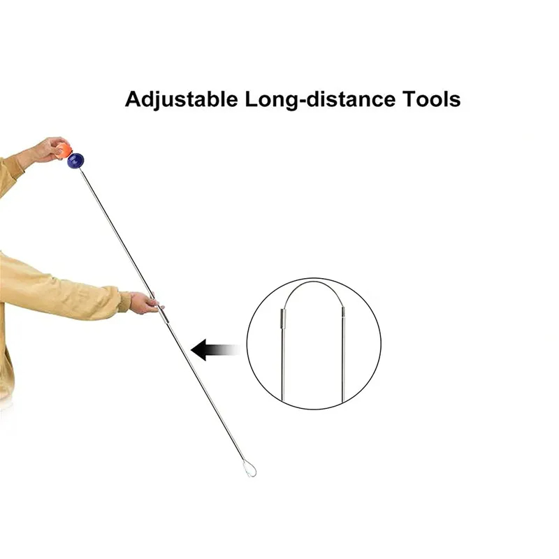 Roestvrijstalen Draadkogel Voor Autodeur 60Cm/100Cm Slotenmaker Gereedschap Levert
