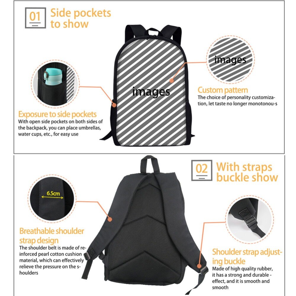 Nopersonality galaxy planet rugzak 3d print kinderen schooltas set student schooltas tiener schooltas kindertas mochila