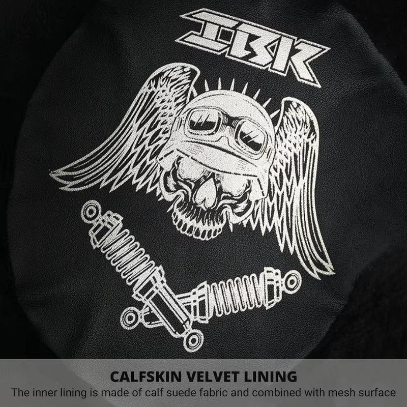 Klassischer deutscher vintage-motorradhelm, retro-halbgesichtshelm für damen und herren, dot-geprüft