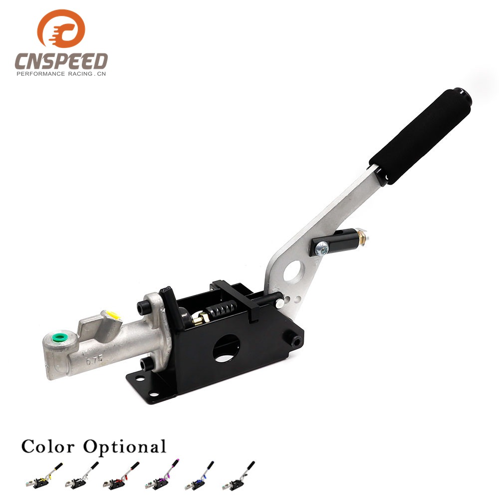 Freno de mano hidráulico modificado para coche, freno de mano Universal para coche, freno de mano para vehículo de carreras: Silver
