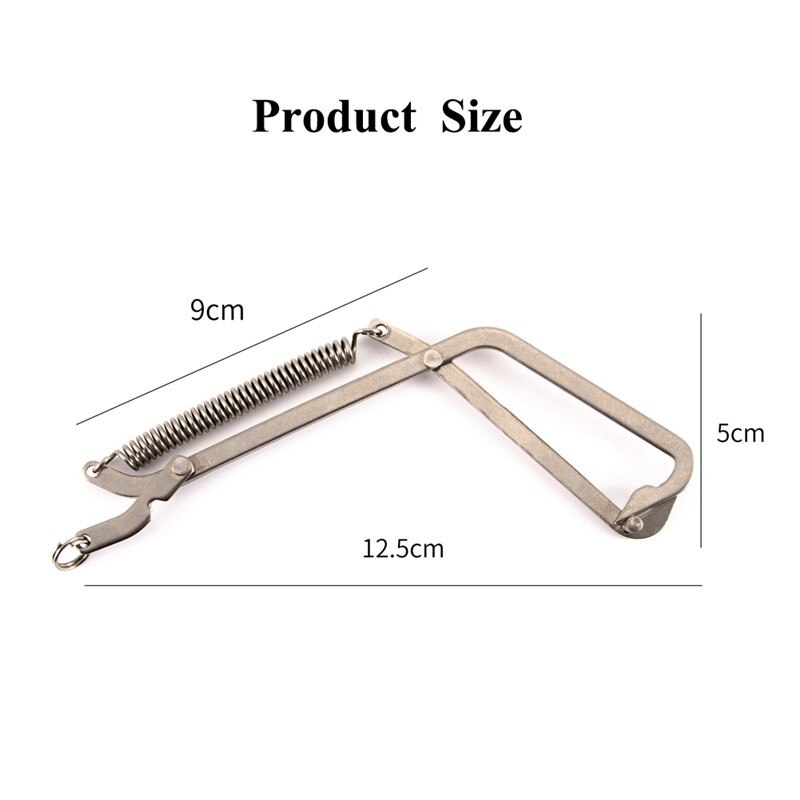 1pc Stainless Steel Crab Grabber Grabbing Tool Clamp Pike Trap Fishing Tackle Lures Catch Crab Accessories Outdoor fishing Tools