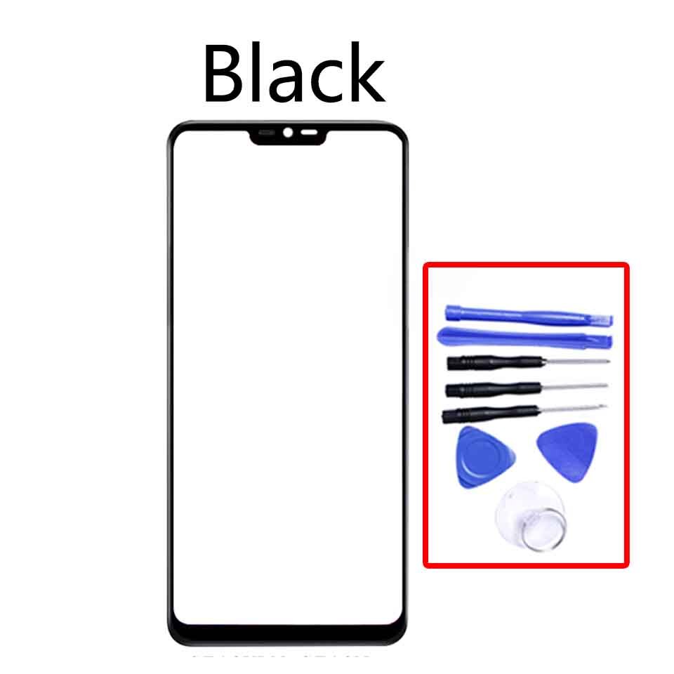 Lg  g7 thinq  g7+ g710 g710em g710pm g710 vmp  g710 ulmin  g710n lcd edessään kosketusnäyttö lasi ulompi linssin korvaaminen: Musta työkalulla