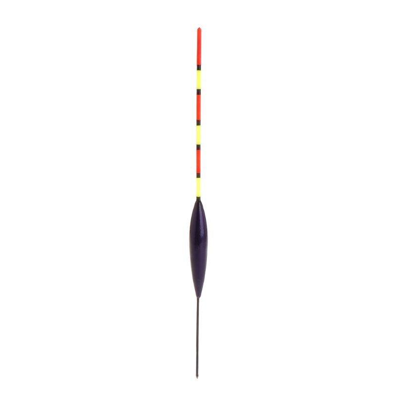 Bouée de pêche à la carpe, accessoire lumineux, avec queue en bois Fluorescent, 5 pièces/ensemble