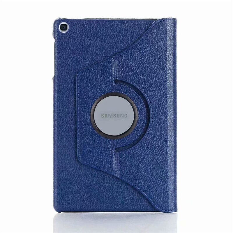 Pu Leather Case for Samsung Galaxy Tab A SM-T510 SM-T515 T510 T515 Tablet cover Stand Case for Tab A 10.1'' Funda Case: 02 Dark Blue