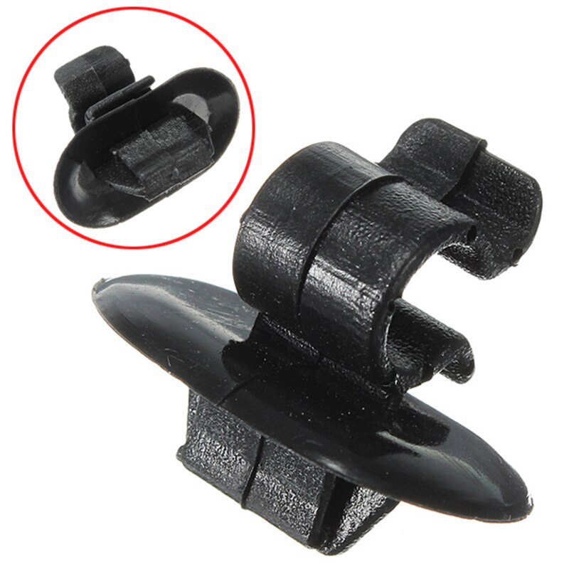 10pcs Bonnet Stay Clip Hood Retainer Car Hood Buckle Fittings Plastic Fastener Holder For Peugeot 106 206 306 406 407 307