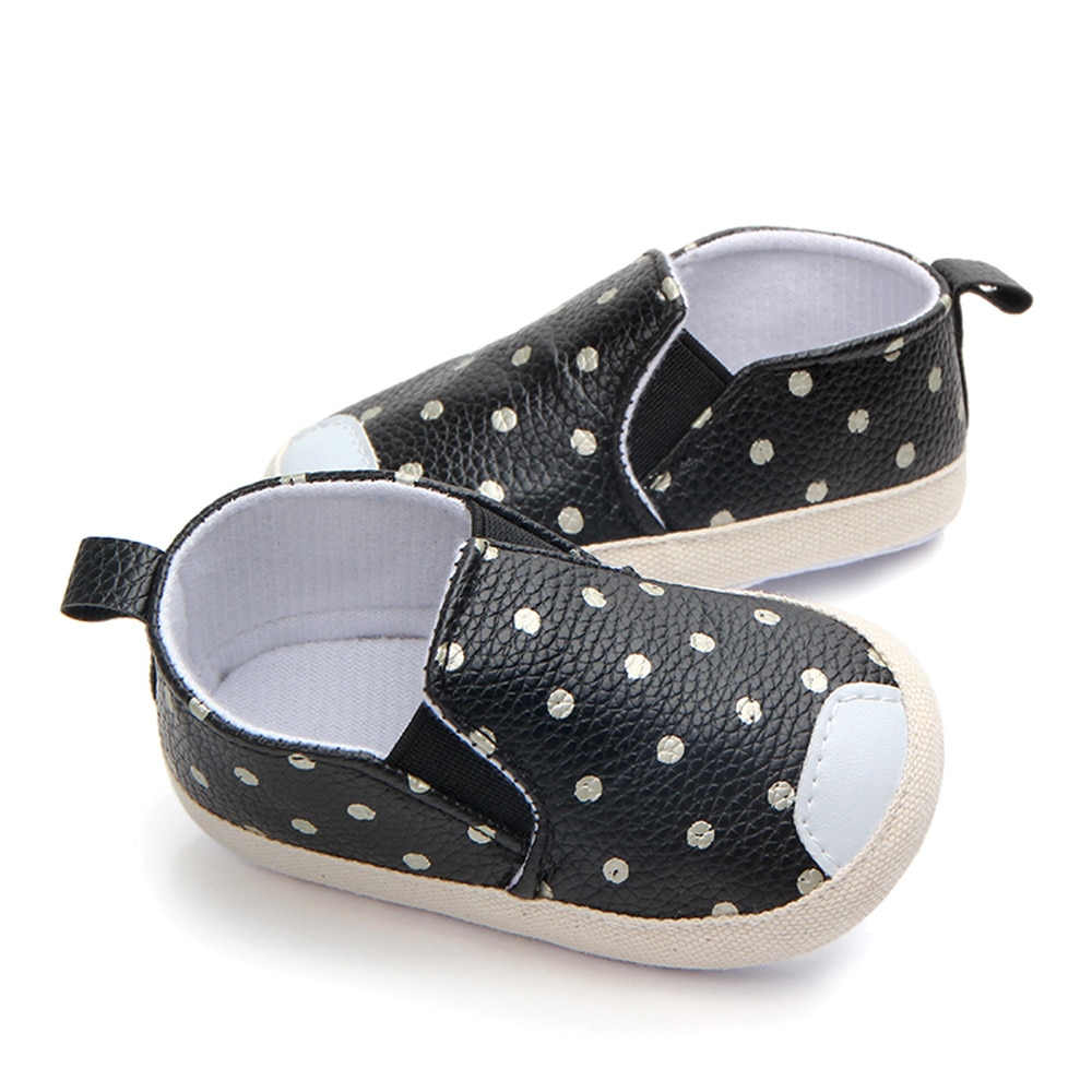 Kawaii-baskets en cuir Pu pour filles | Chaussures à semelles souples de -né, Tenis Bebes , baskets roses pour bébés filles