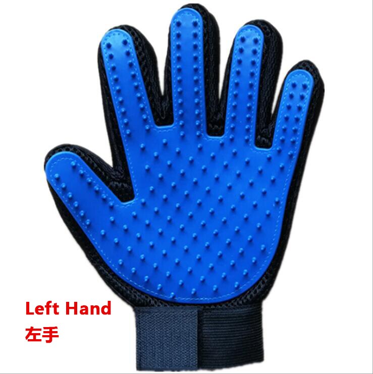 Gant pour chats chat toilettage Silicone brosse pour chien gant chat toilettage gant Massage chat chien nettoyage gants efficaces: 1