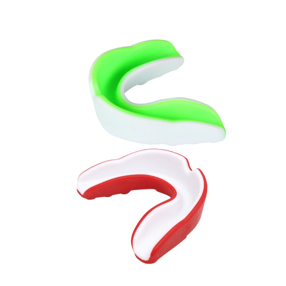 1 Pc Adult Mouthguard Sports Mouth Guard Teeth Braces Protector Gum Shield for Sports Boxing Football Hockey Rugby (Red White St: Picture 3