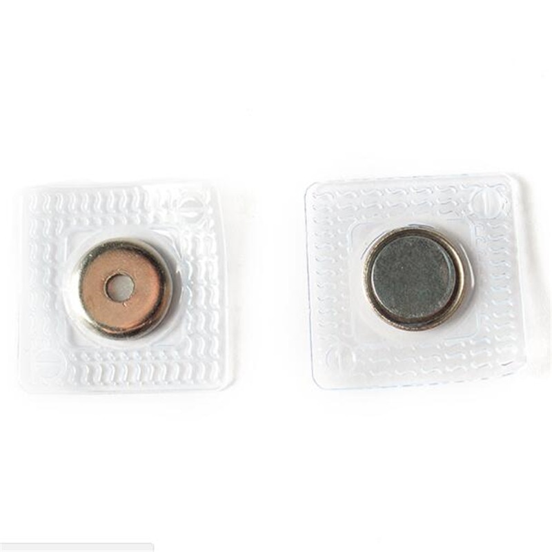 10 stk usynlig skjult sy metal magnetisk knap trykmagnet lås håndtaske stof taske lås gør-det-selv syværktøj magnetisk knap