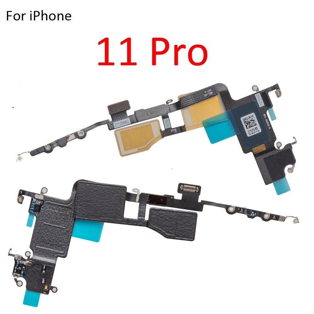 Antena Wifi Bluetooth, Cable flexible NFC para iPhone 11 Pro Max, antena de señal GPS, piezas de reparación de cinta flexible