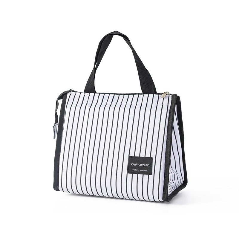 Wasserdichte Kühltasche Mittagessen Freizeit Isolierte Thermische Tragbare Schule essen Mittagessen Kasten Tasche Gitter Kalten Lagerung Tasche Tote Eis Tasche: B