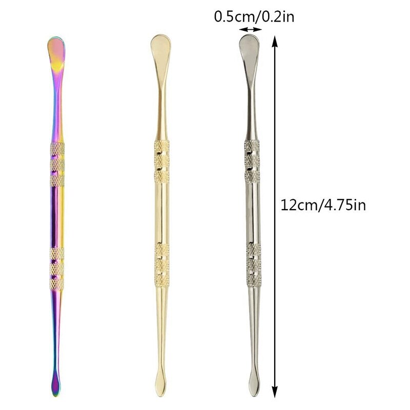12Pcs Wax Carving Sculpting Tools Stainless Steel Polymer Clay Modelling Tools Double-Ended Wax Carver Tool Set